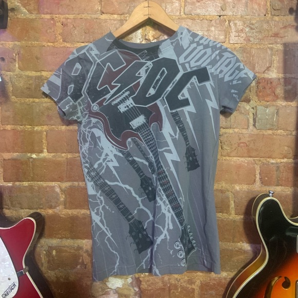 Shirts | Acdc Medium Grey Shirt | Poshmark